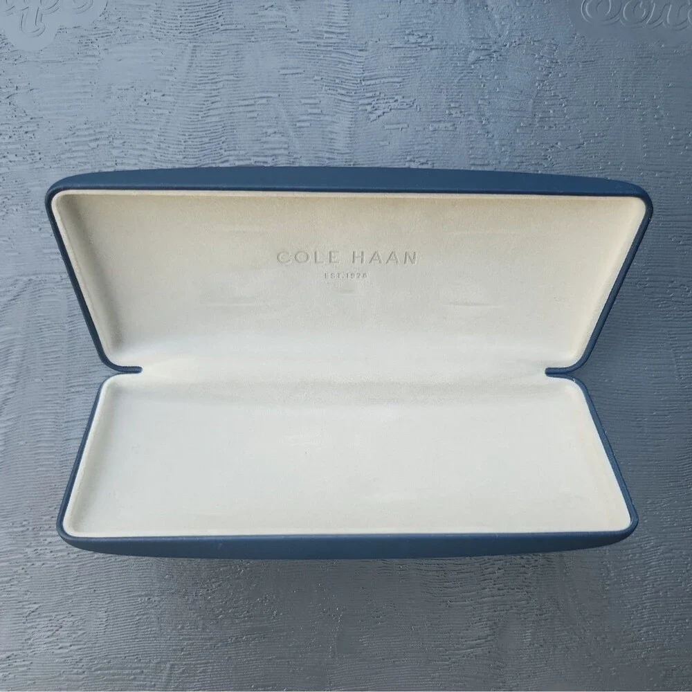 Cole Haan Blue Eyeglass / Sun Glasses Case Only